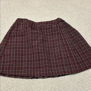 Wild Fable Plaid pleated Skirt